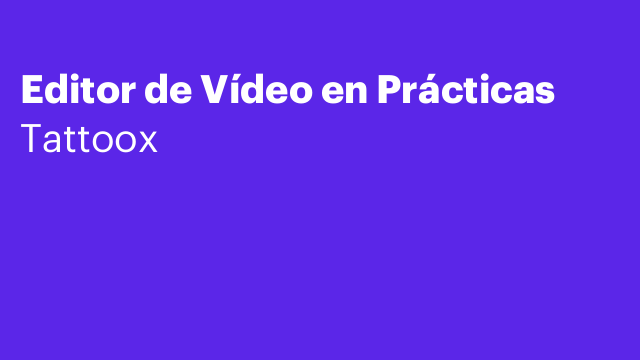 Editor de Vídeo en Prácticas