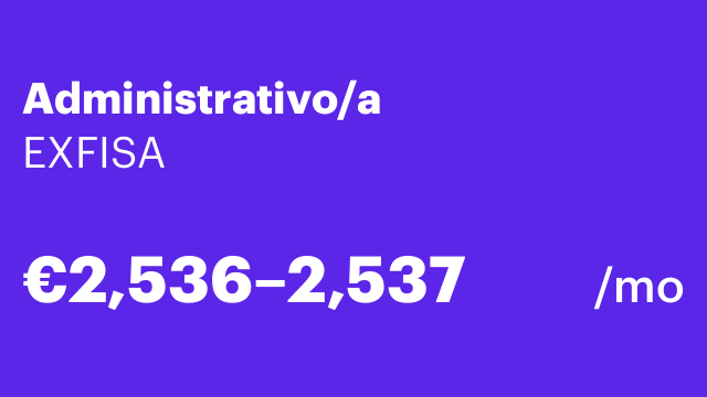 Administrativo/a