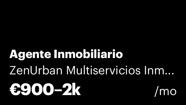 Agente Inmobiliario