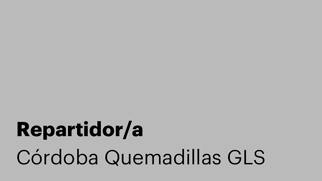 Repartidor/a