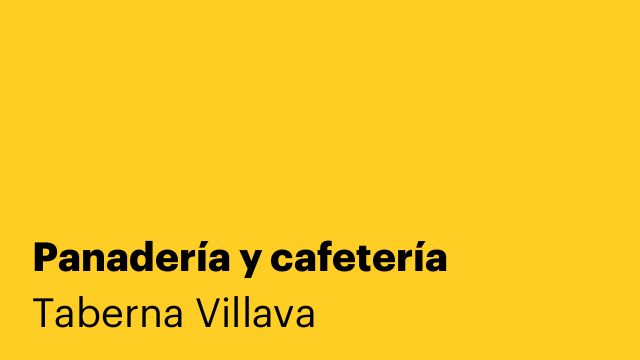 Panadería y cafetería