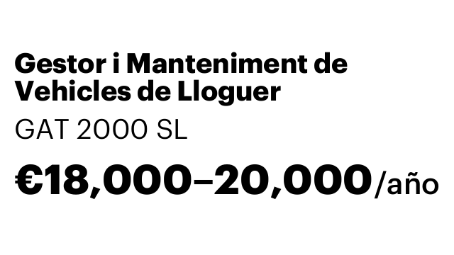 Gestor i Manteniment de Vehicles de Lloguer