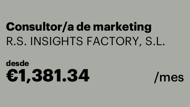 Consultor/a de marketing