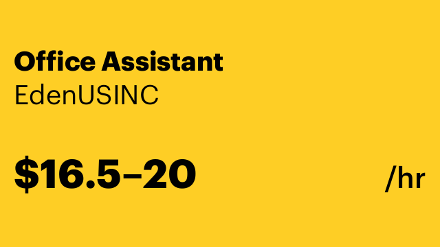 Office Assistant