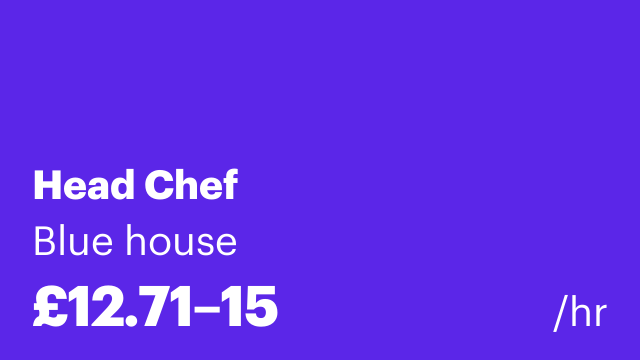 Head Chef