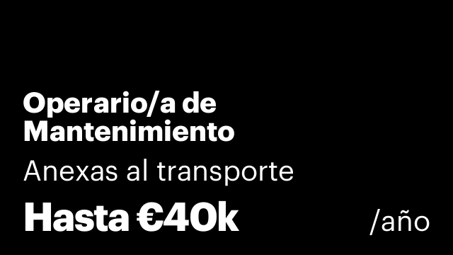 Operario/a de Mantenimiento