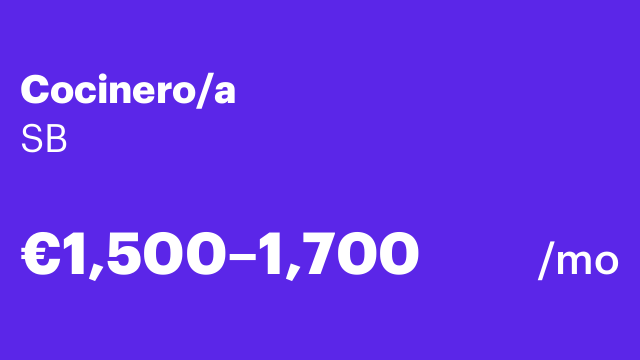 Cocinero/a