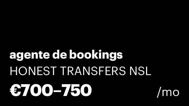 agente de bookings