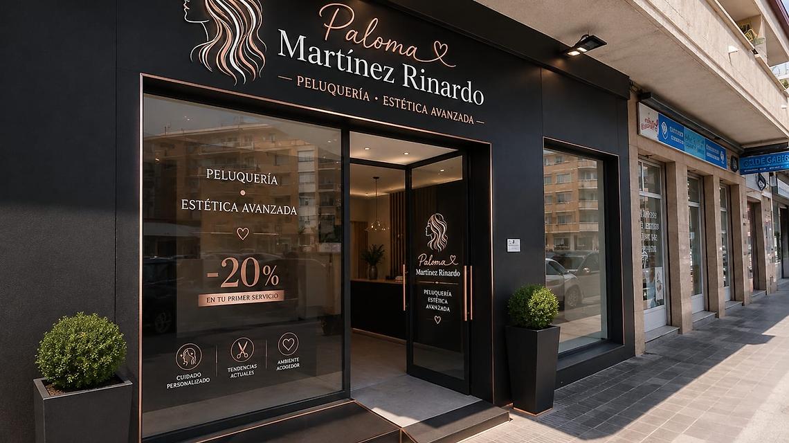 "Peluquería y estética Paloma Martínez Rinardo" cover image