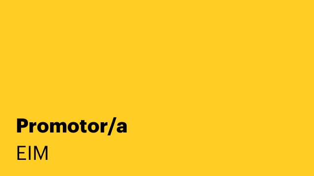 Promotor/a