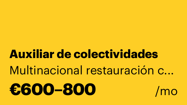 Auxiliar de colectividades