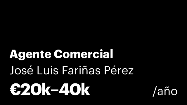 Agente Comercial