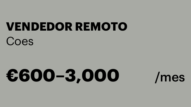VENDEDOR REMOTO