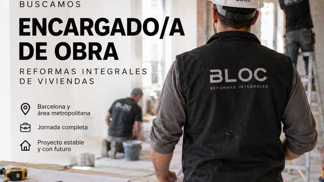 Jefe/a de Obra