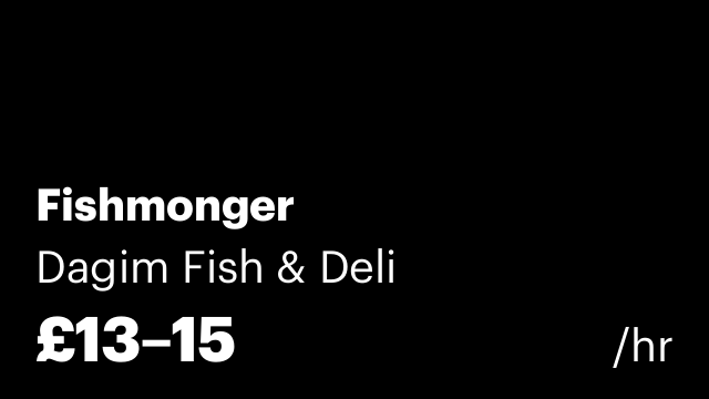 Fishmonger