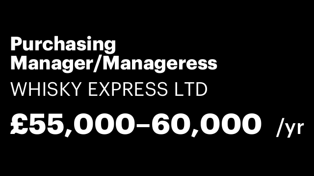 Purchasing Manager/Manageress