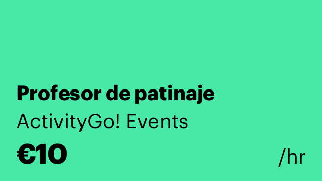 Profesor de patinaje