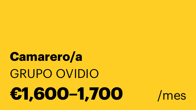 Camarero/a