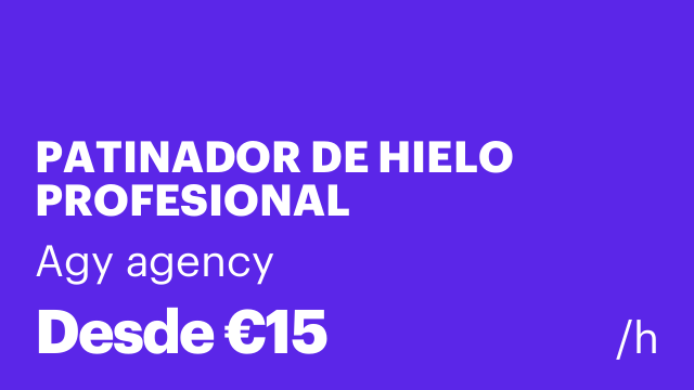 PATINADOR DE HIELO PROFESIONAL