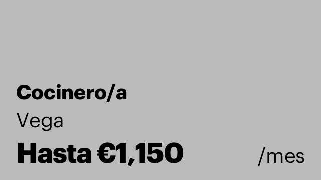 Cocinero/a
