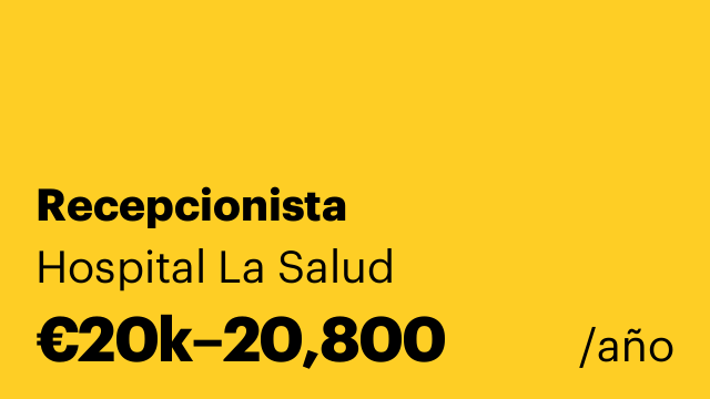 Recepcionista