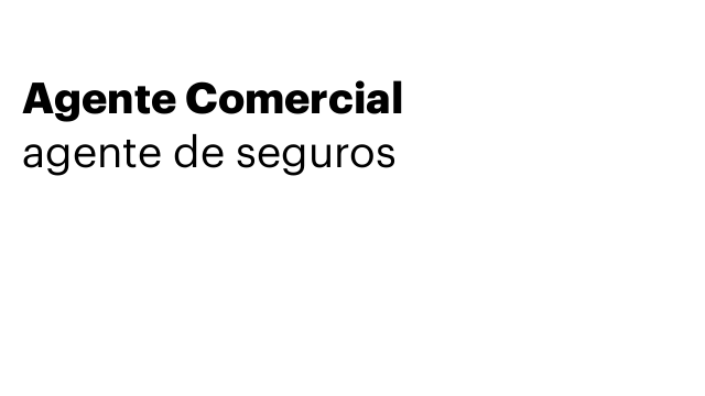 Agente Comercial