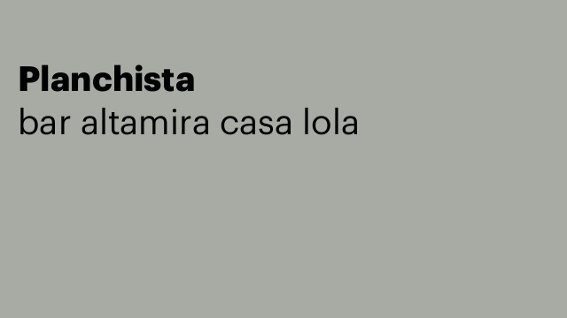 Planchista