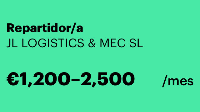 Repartidor/a