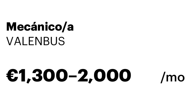 Mecánico/a