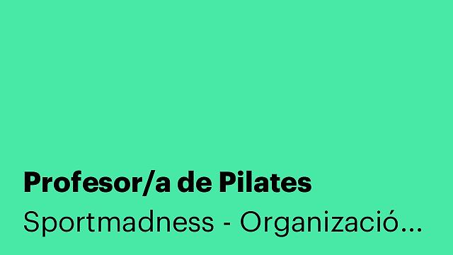 Profesor/a de Pilates