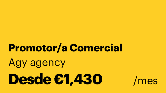Promotor/a Comercial