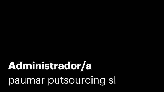 Administrador/a