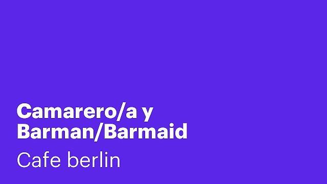 Camarero/a y Barman/Barmaid