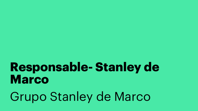 Responsable- Stanley de Marco