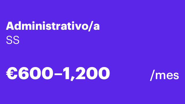 Administrativo/a