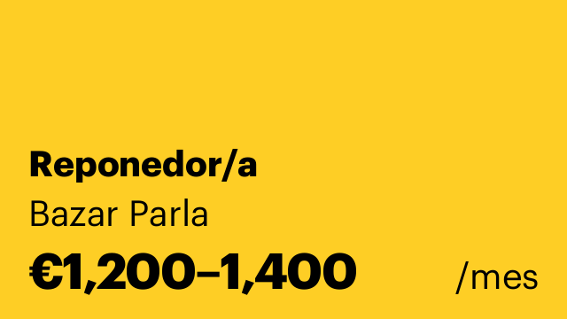 Reponedor/a