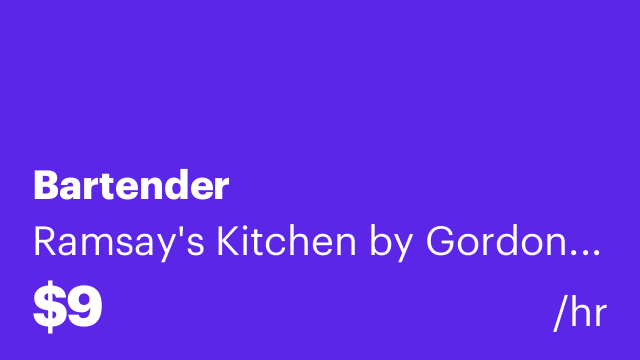 Bartender