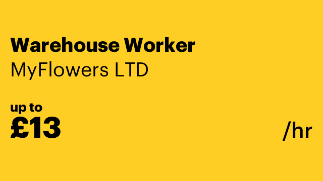 Warehouse Worker