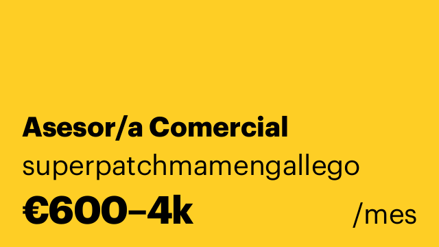 Asesor/a Comercial