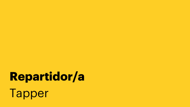 Repartidor/a