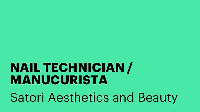 NAIL TECHNICIAN / MANUCURISTA
