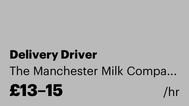 Delivery Driver