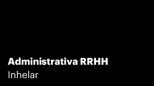 Administrativa RRHH