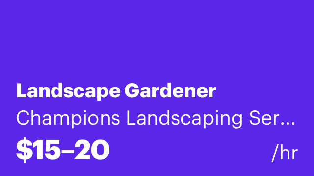 Landscape Gardener