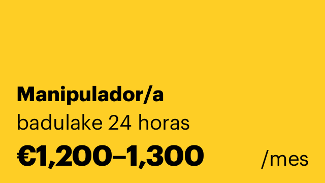 Manipulador/a