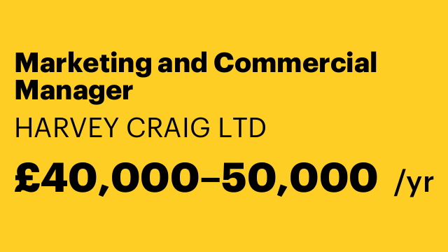 Marketing and Commercial Manager