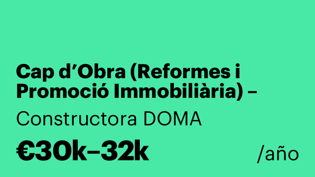 Cap d’Obra (Reformes i Promoció Immobiliària) – Girona