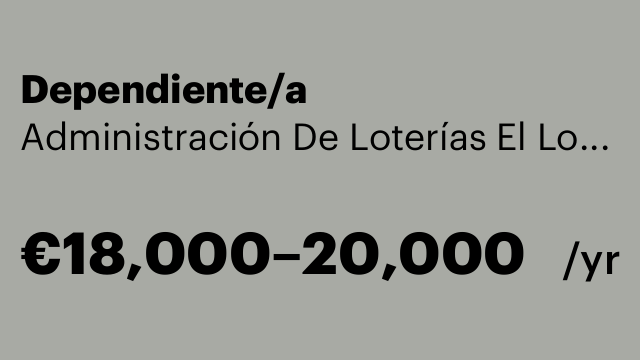 Dependiente/a