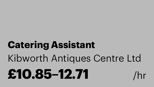 Catering Assistant