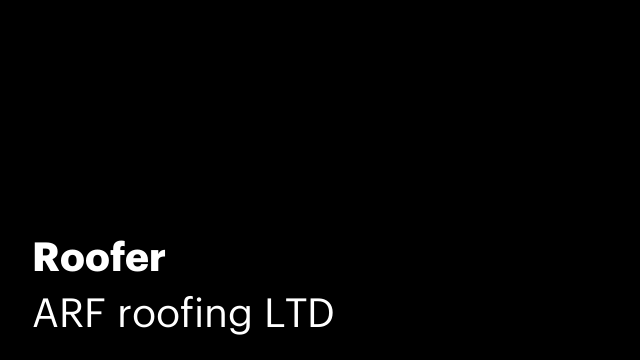 Roofer